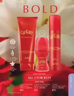 Justine specials catalogue – valid from 01.04.2026 | Page: 15 | Products: Body spray, Deodorant, Antiperspirant, Lotion