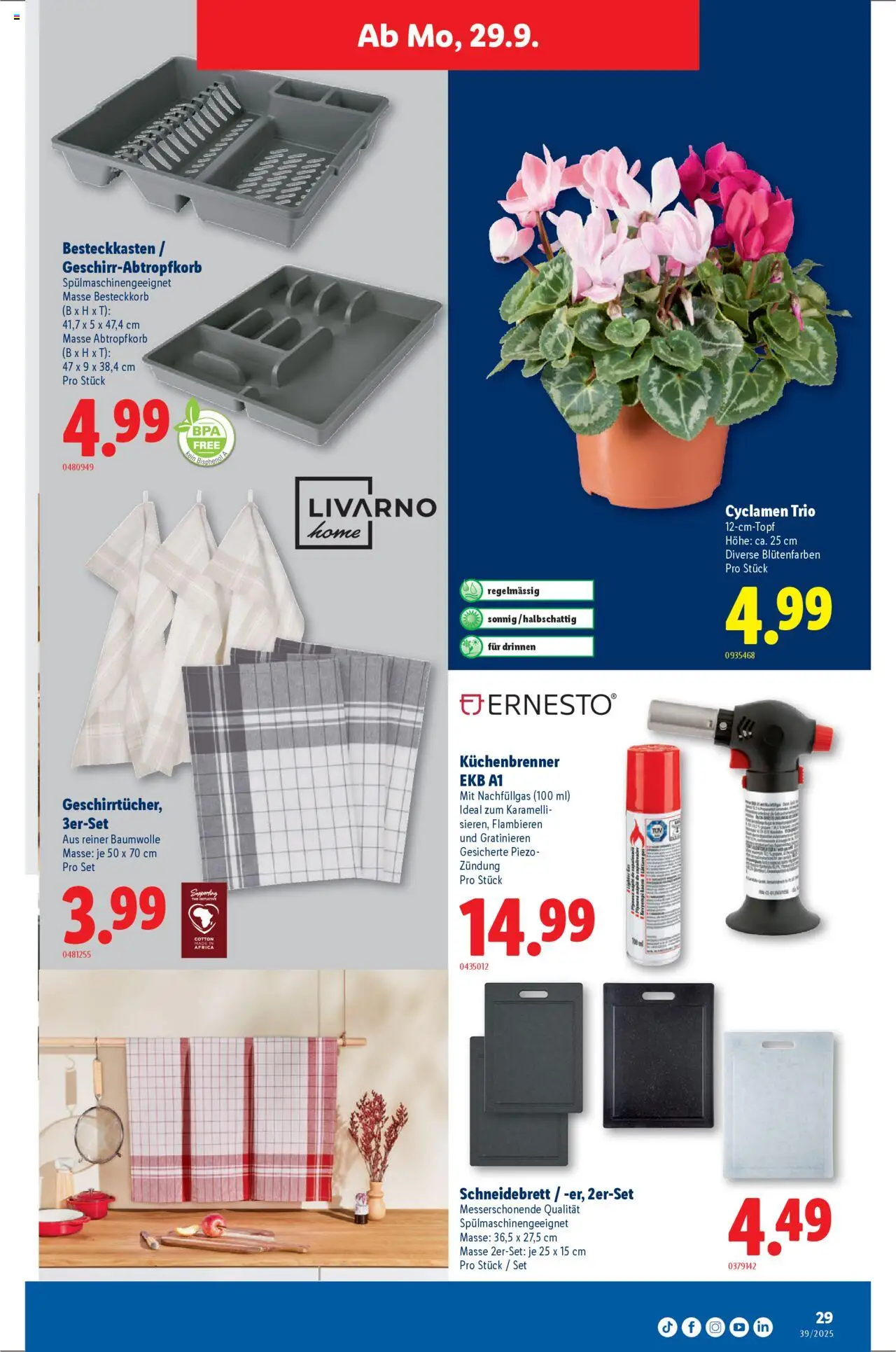 Lidl Aktionen – gültig ab 25.09.2025 | Seite: 29