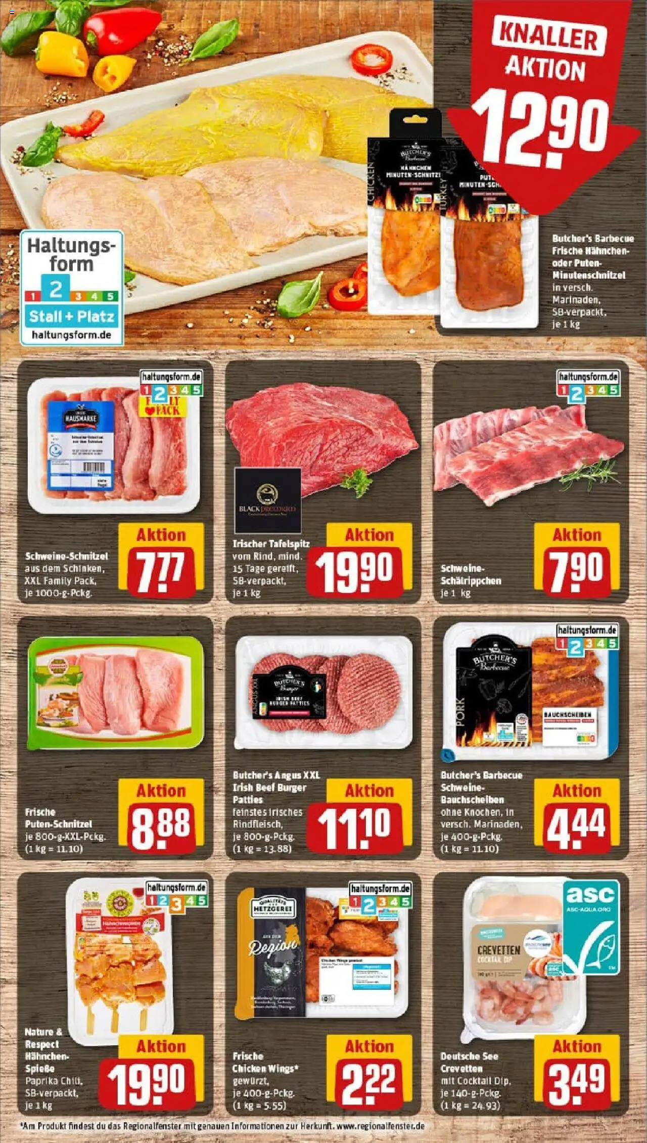 Rewe prospekt Leinefelde-Worbis	 - gültig ab dem 11.08.2025 | Seite: 8 | Produkte: Tafelspitz, Spieße, Paprika, Putenschnitzel