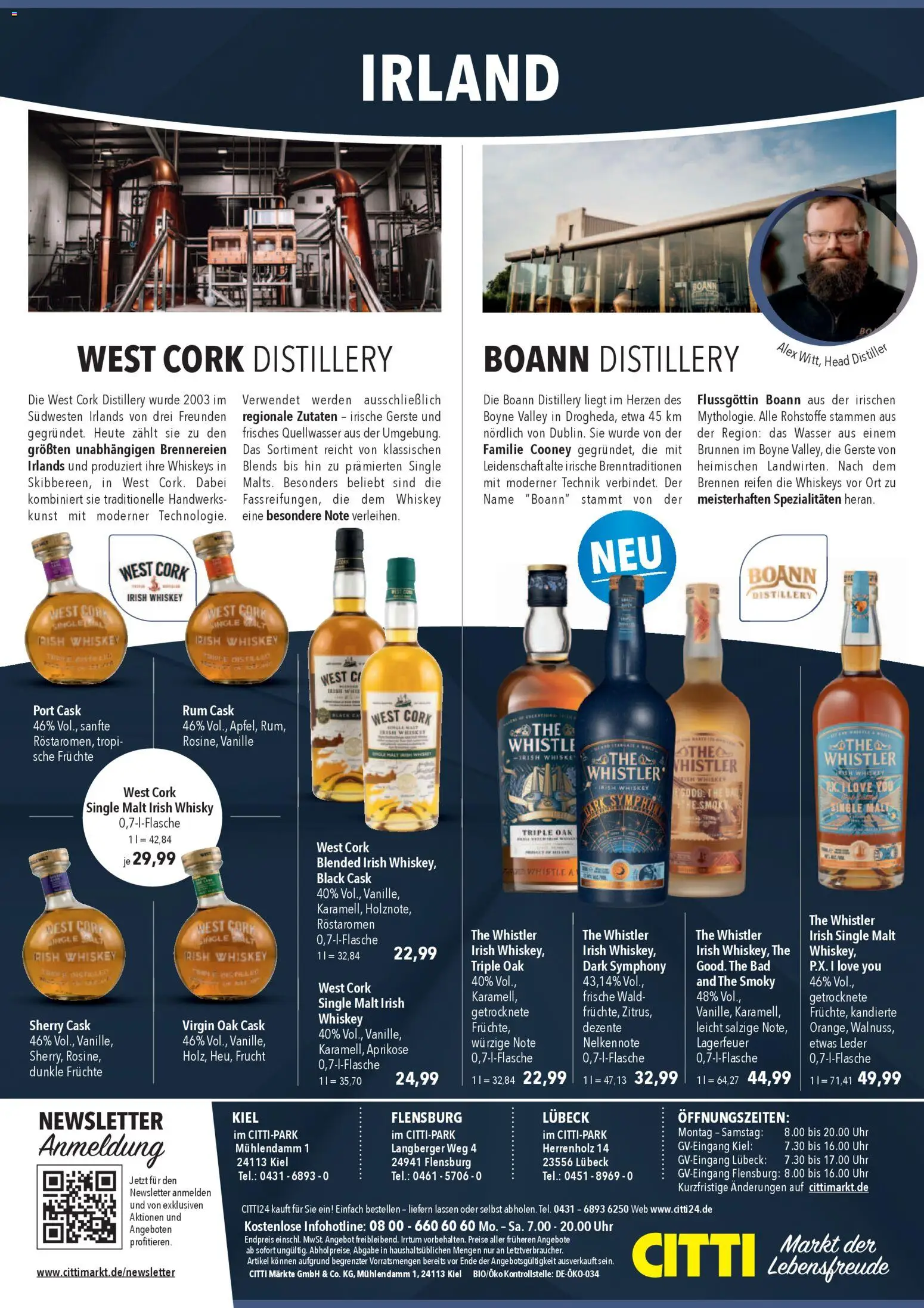CITTI Markt Whisky – gültig ab 18.03.2026 | Seite: 8 | Produkte: Whisky, Bad, Wasser, Uhr