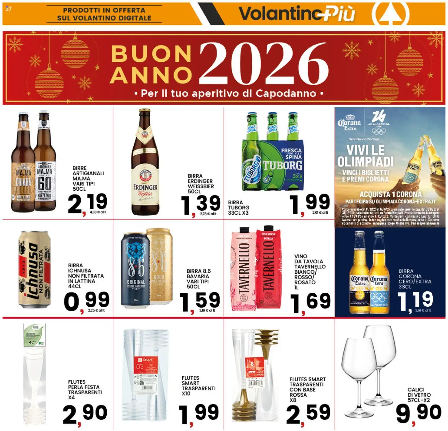 Volantino Interspar del 26.12.2025 | Pagina: 29 | Prodotti: Birra, Vino, Aperitivo