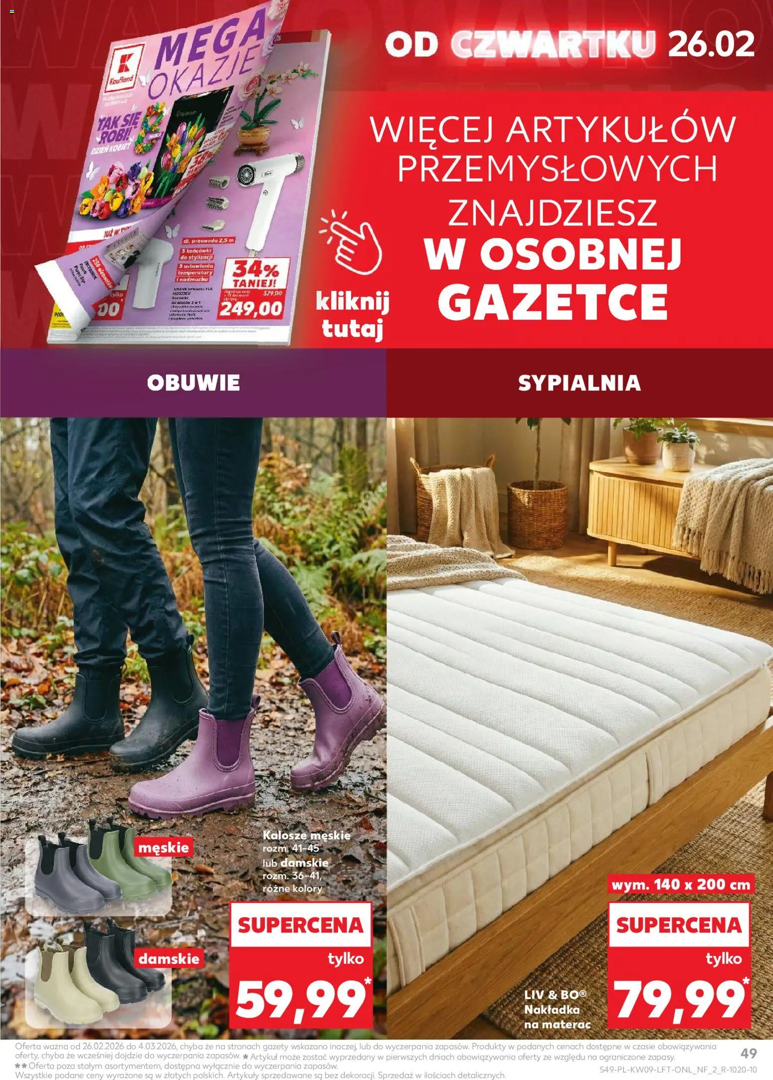 Kaufland Polsko leták od 26.02.2026 | Strana: 49