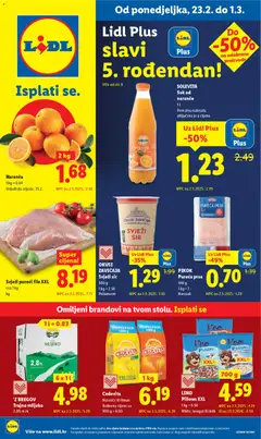 Katalog Lidl - Pregled kataloga iz trgovine Lidl, vrijedi od 23.02.2026