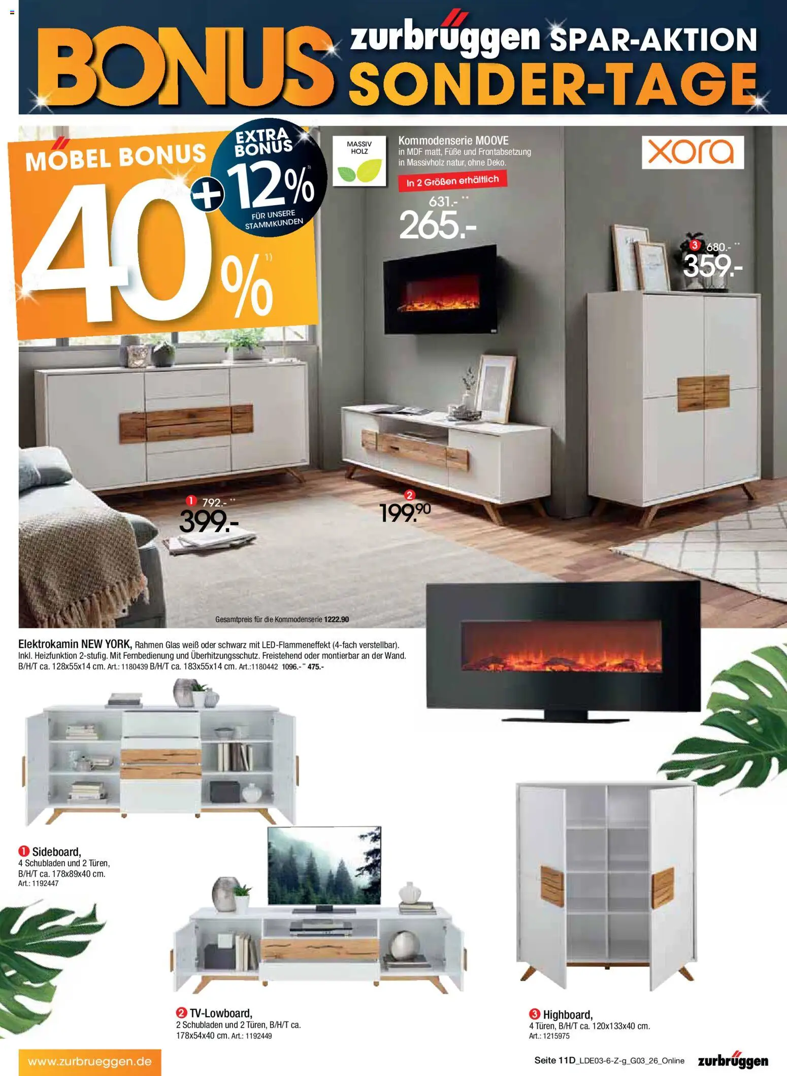 Zurbrüggen Bonus Sonder-Tage – gültig ab 15.03.2026 | Seite: 19