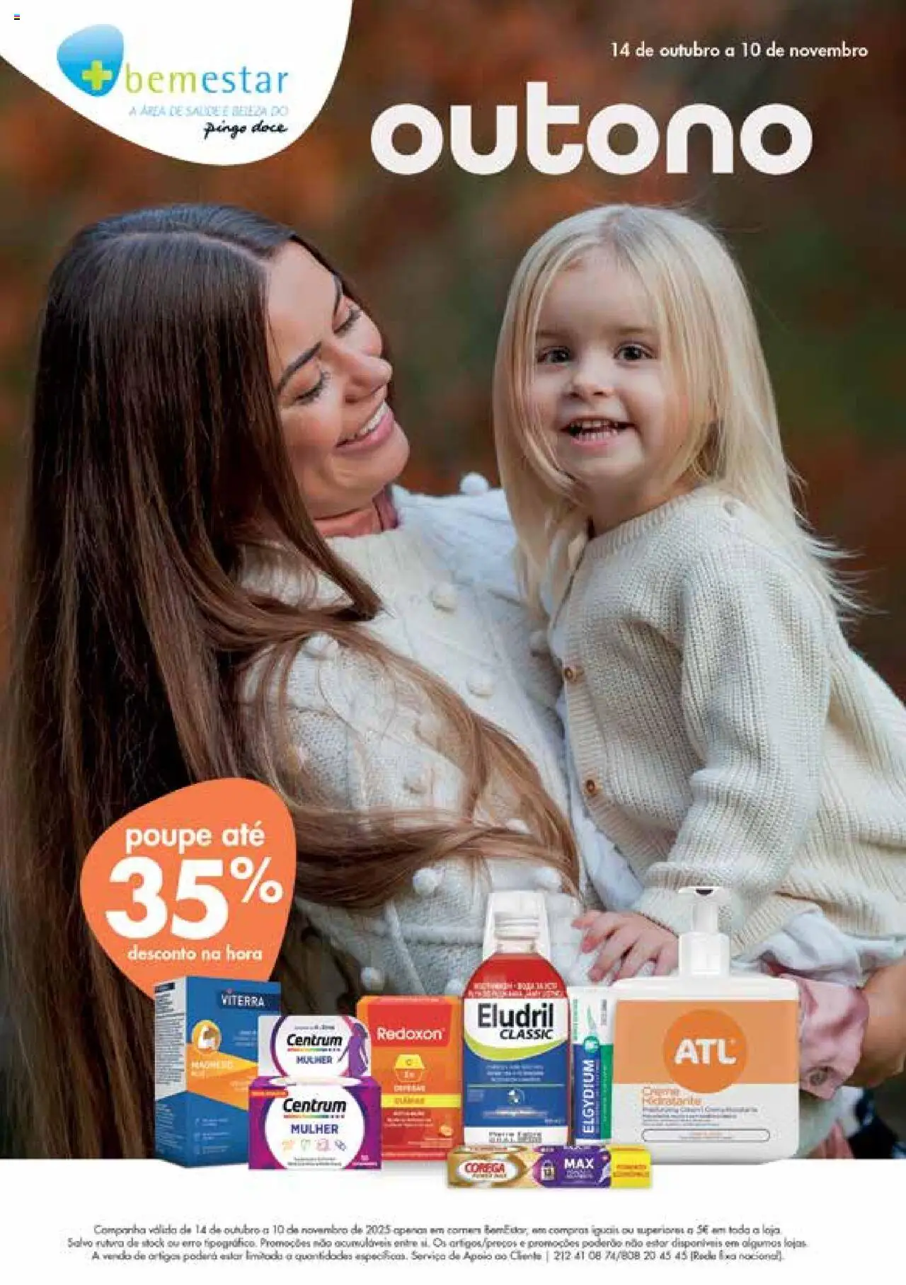 Pingo Doce - Bem Estar Outono Madeira │ válido de 14.10.2025 | Página: 1 | Produtos: Creme