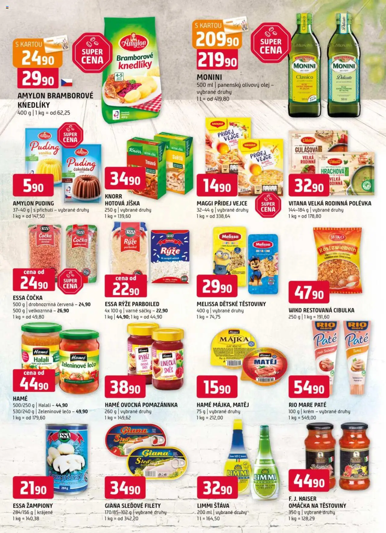 Terno leták od 10.09.2025 | Strana: 10 | Produkty: Jíška, Maggi, Těstoviny, Puding