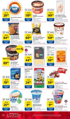 Náhled letáku Zlatý Sýr Cheddar bloček, Cheddar bloček 200 g od 12.11.2025 | Strana: 28