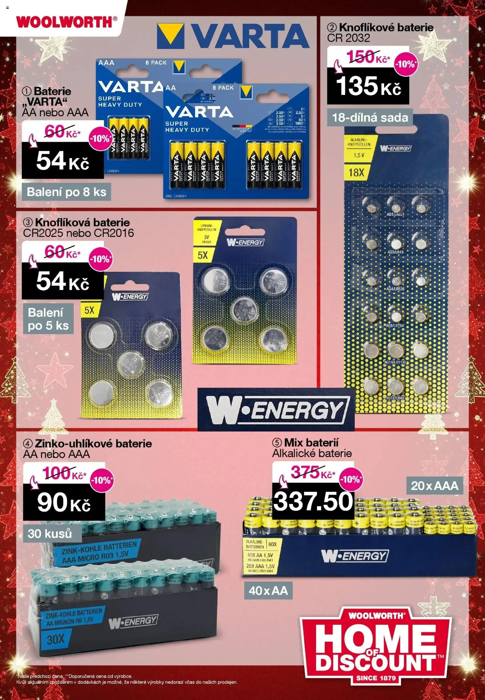 Woolworth leták od 28.11.2025 | Strana: 14 | Produkty: Baterie