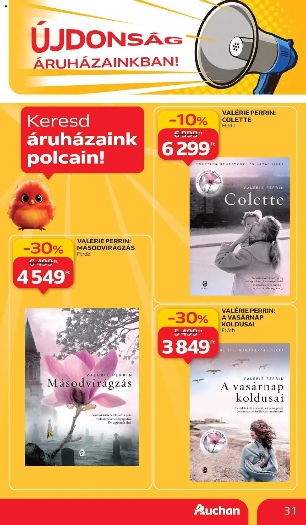 Auchan akciós ujság - amely érvényes a következő dátumtól: 11.09.2025 | Oldal: 31