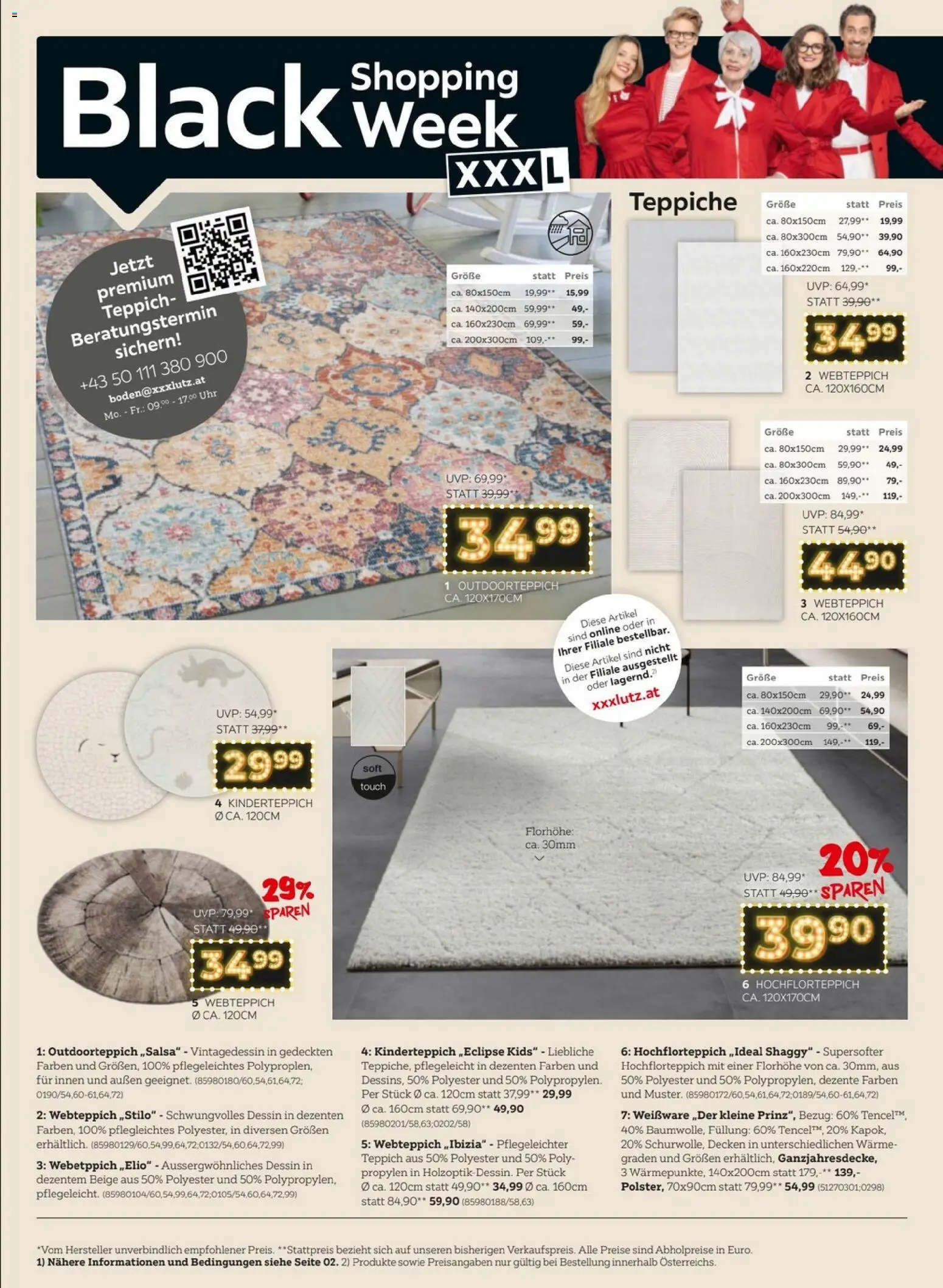 XXXLutz - Black Friday gültig ab 24.11.2025 | Seite: 22 | Produkte: Uhr, Teppich