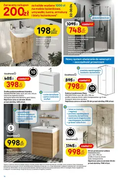 Pogląd oferty "Castorama gazetka" - ważna od 22.04.2026 | Strona: 16 | Produkty: Umywalka, Bateria