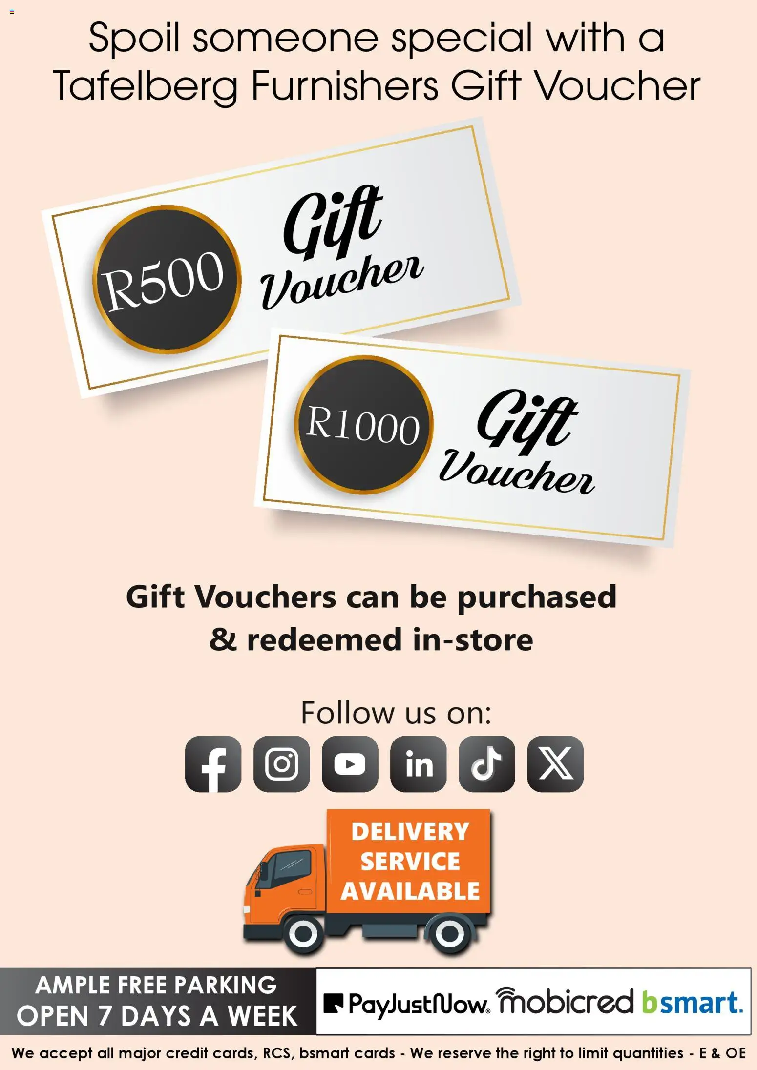 New Tafelberg Furnishers catalogue – valid from 08.04.2026 | Page: 5