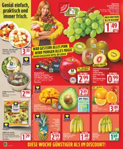 Israel/Peru EDEKA Herzstücke Avocado „Hass“ oder Mango, Sorte siehe Etikett, Kl. I, n. G. = 2,49 Stück ab 09.02.2026 gültig | Seite: 2