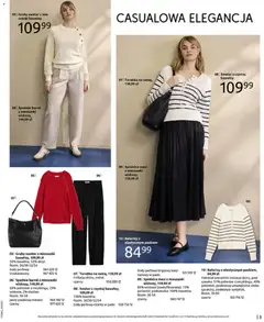 Pogląd oferty "BonPrix Katalog" - ważna od 19.02.2026 | Strona: 5 | Produkty: Sweter, Baleriny, Torebka, Róż