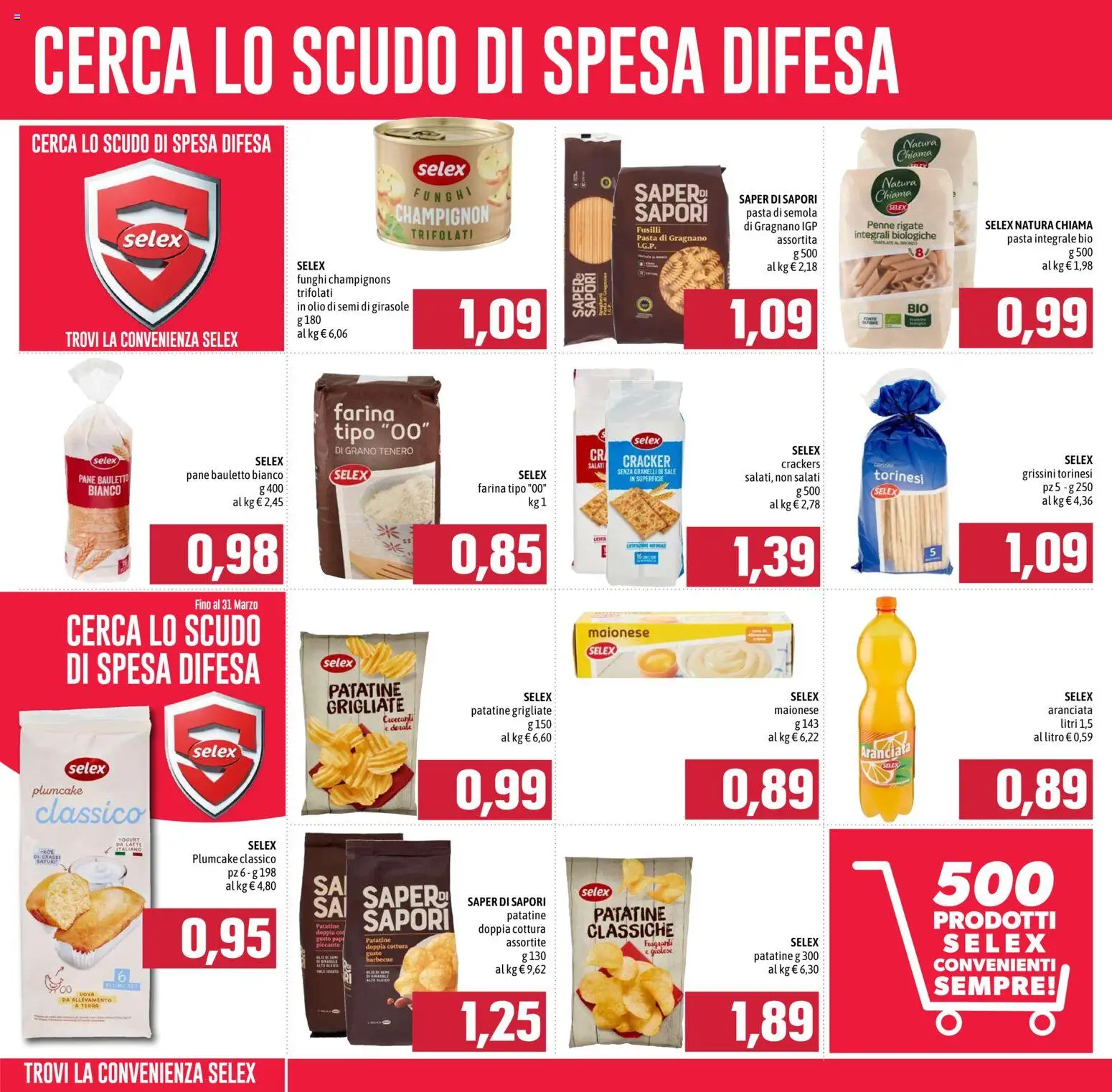 Volantino Emisfero del 12.03.2026 | Pagina: 22 | Prodotti: Barbecue, Crackers, Plumcake, Olio di semi di girasole