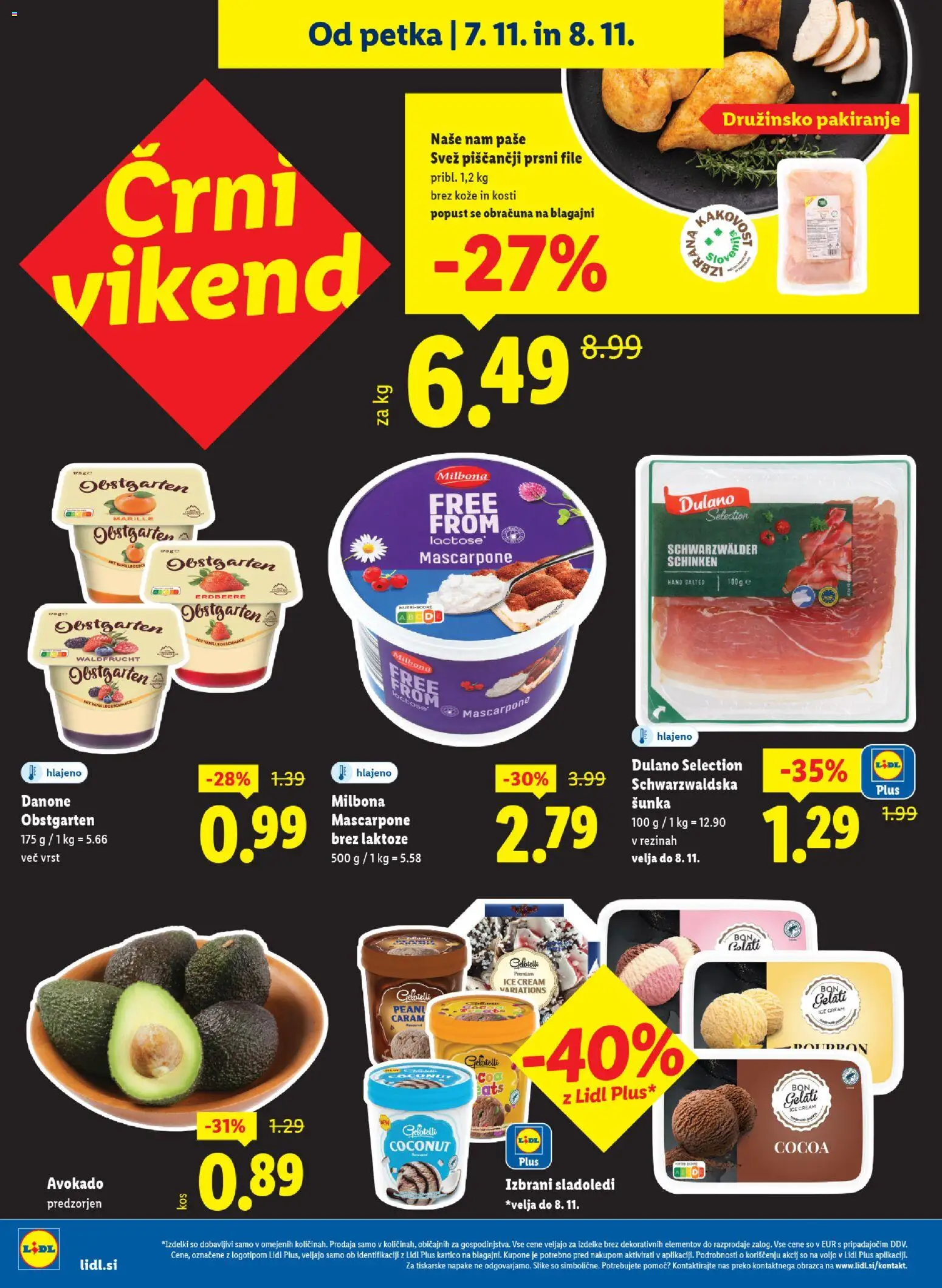Novi Lidl katalog ponudbe – veljaven od 06.11.2025 | Stran: 46 | Izdelki: Sunka, Avokado