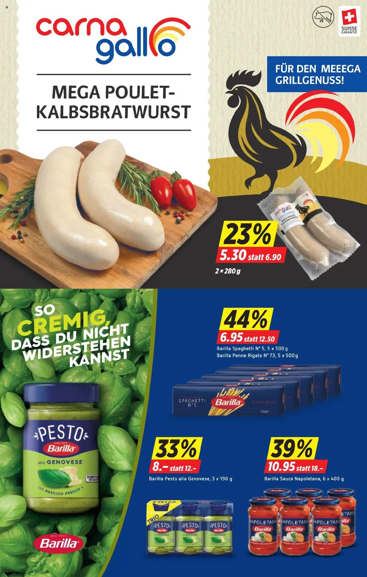Denner Aktionen ab 12.08.2025 | Seite: 6 | Produkte: Barilla
