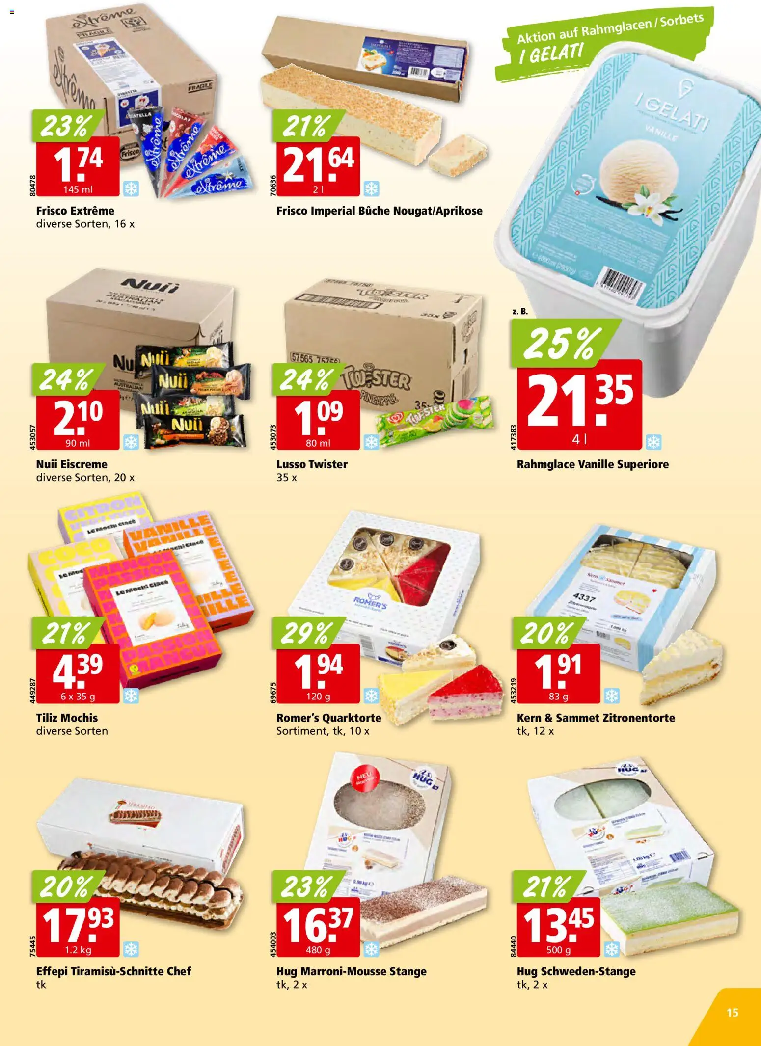 Aligro Aktionen Schlieren, Gossau SG, Frauenfeld, Rapperswil-Jona, Sargans, Bern, Brüttisellen, Pratteln, Emmen, Spreitenbach – gültig ab 17.11.2025 | Seite: 15