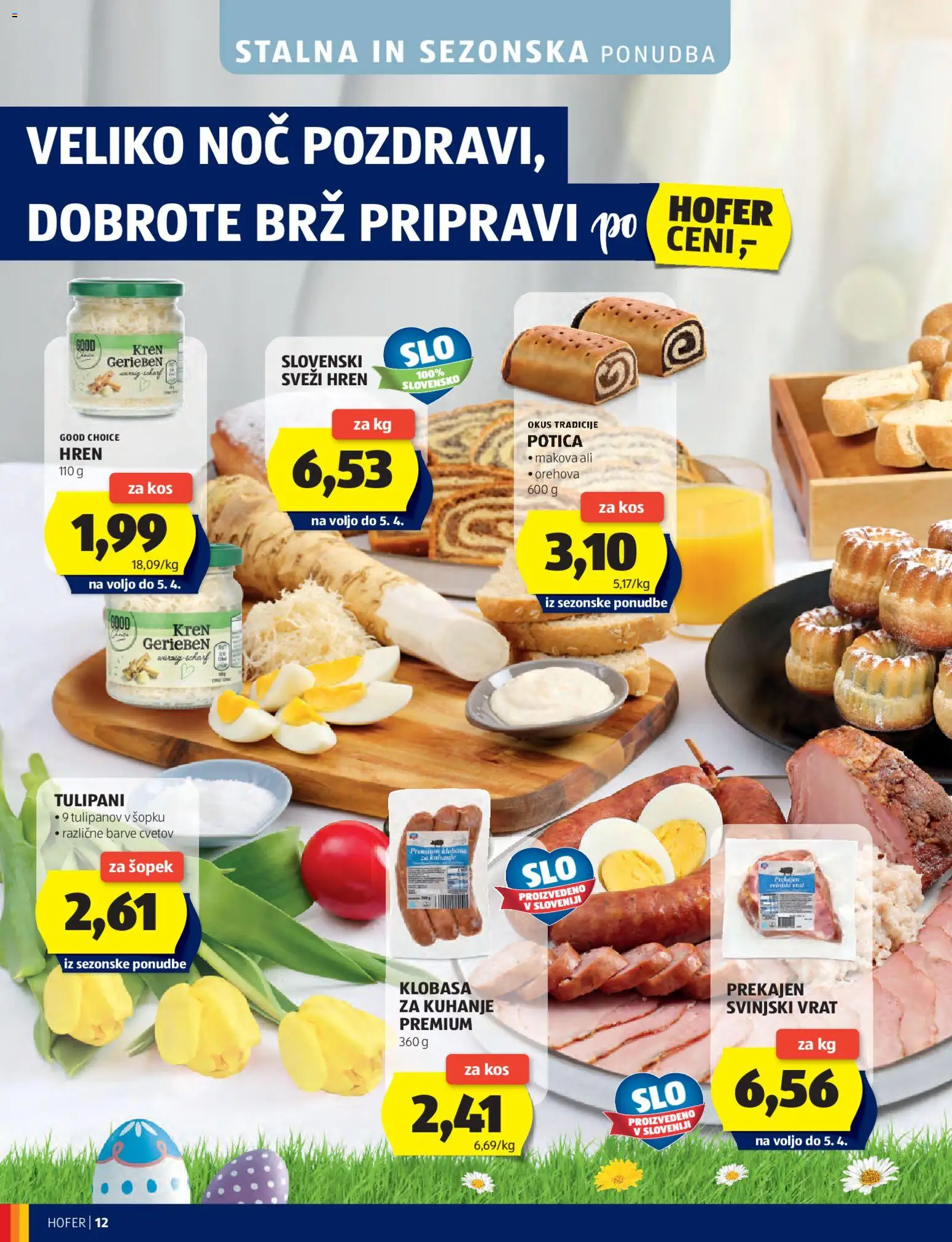 Novi Hofer katalog ponudbe – veljaven od 01.04.2026 | Stran: 12