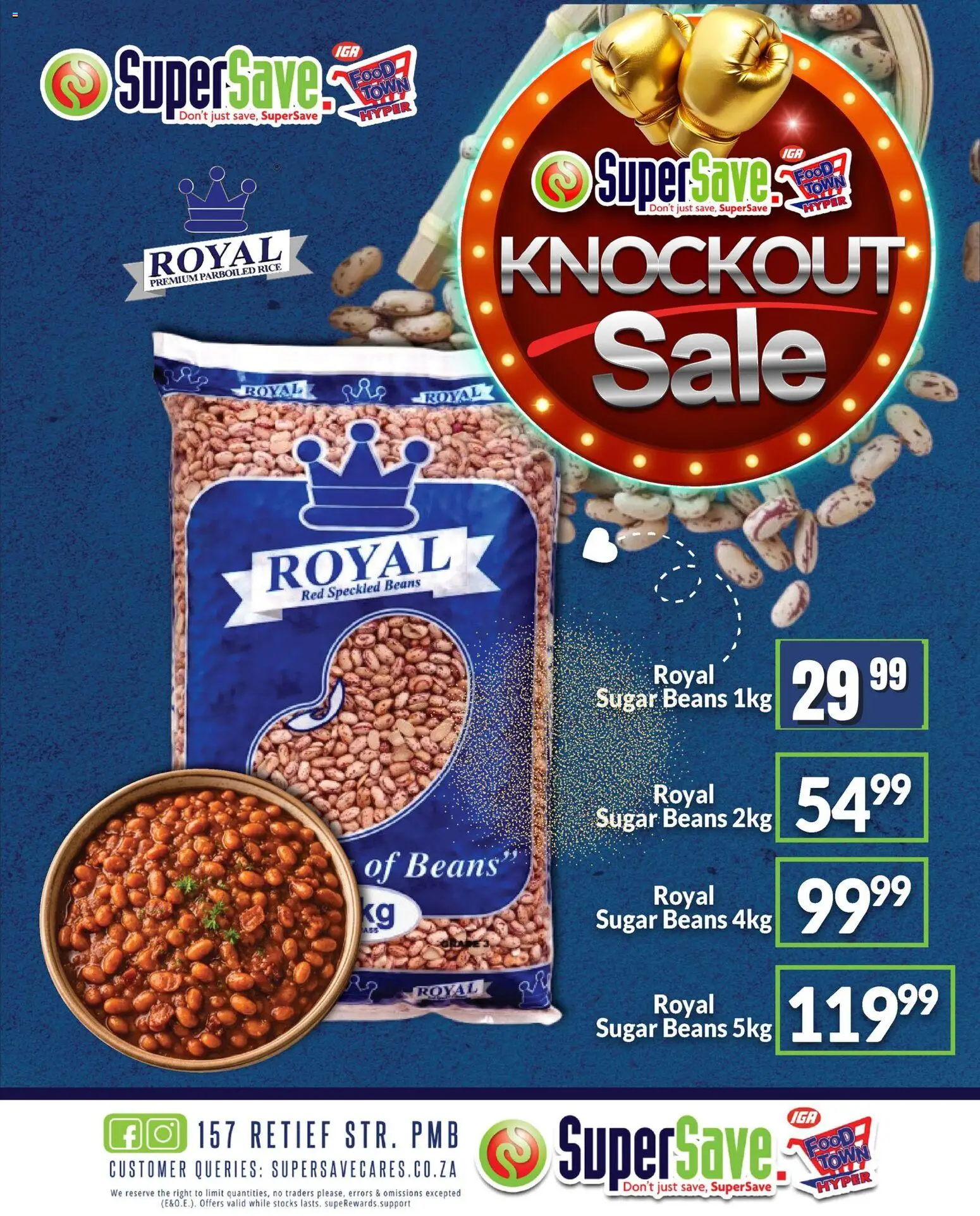 New Super Save catalogue – valid from 17.03.2026 | Page: 25 | Products: Beans, Rice, Sugar