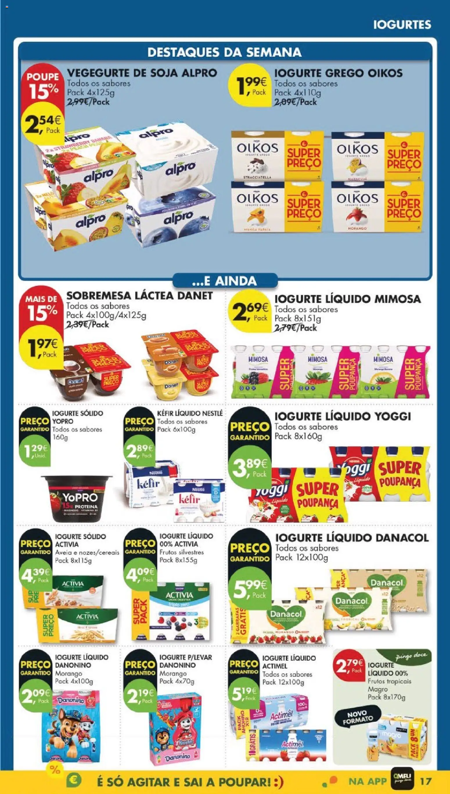 Pingo Doce folheto │ válido de 13.01.2026 | Página: 19 | Produtos: Aveia, Iogurtes, Iogurte, Nestlé