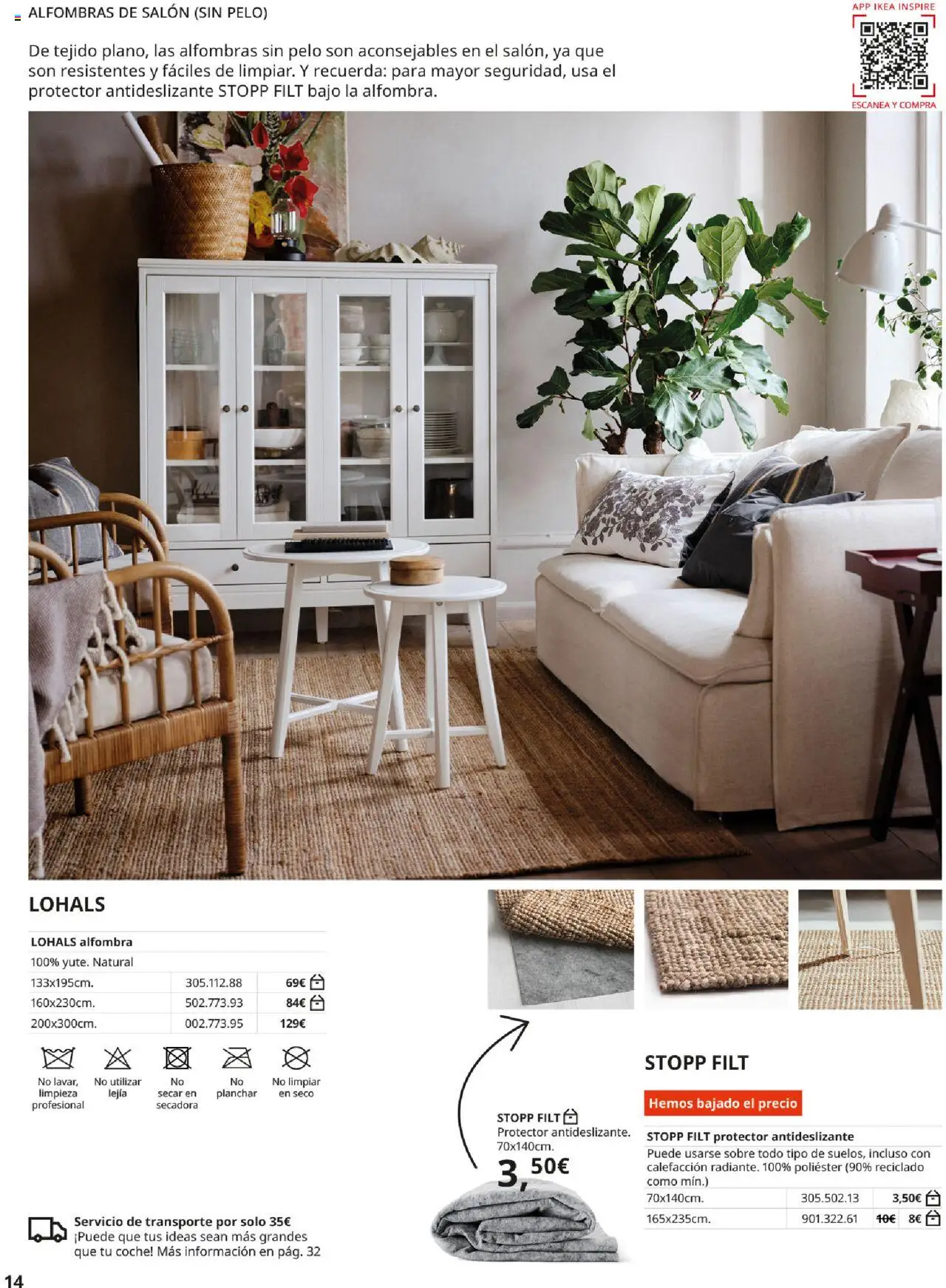 Catálogo IKEA Alfombras │ válido desde el 04.02.2025 | Página: 14 | Productos: Secadora, Alfombra
