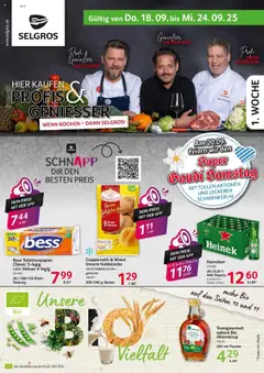 Selgros Prospekt 	 ab 18.09.2025 gültig