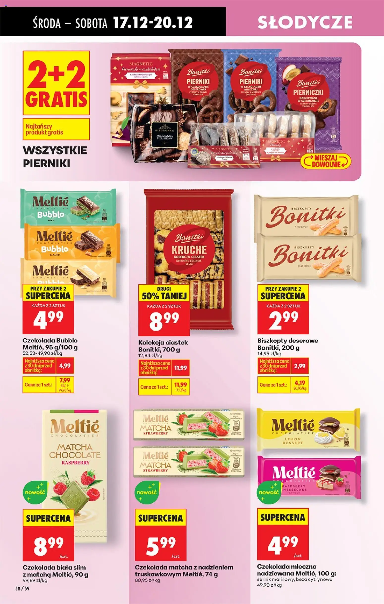 Biedronka gazetka - Oferta w tym tygodniu od 17.12.2025 | Strona: 66 | Produkty: Magnetic, Pierniki, Pierniki w czekoladzie, Czekolada