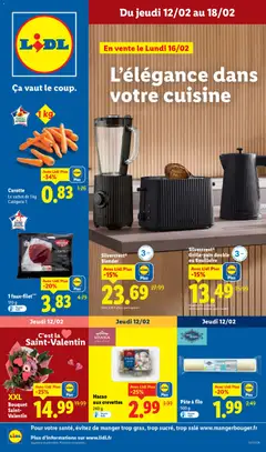 LIDL - Prévisualisation de LIDL catalogue semaine 7 valide à partir de 12.02.2026