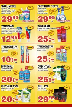 Nya Pulsen reklamblad aktuell från 25.08.2025 | Sida: 17 | Produkter: Munskölj, Tvål, Duschtvål, Sköljmedel