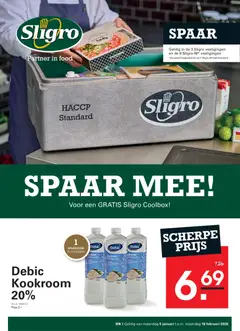 Sligro folder - Voorbeeld van een folder van Sligro, geldig van 05.01.2026