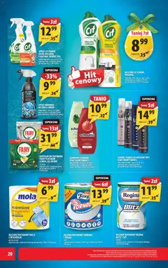 Pogląd oferty "Arhelan gazetka" - ważna od 27.03.2026 | Strona: 20 | Produkty: Fairy platinum, Szampon, Fairy, Ręcznik papierowy