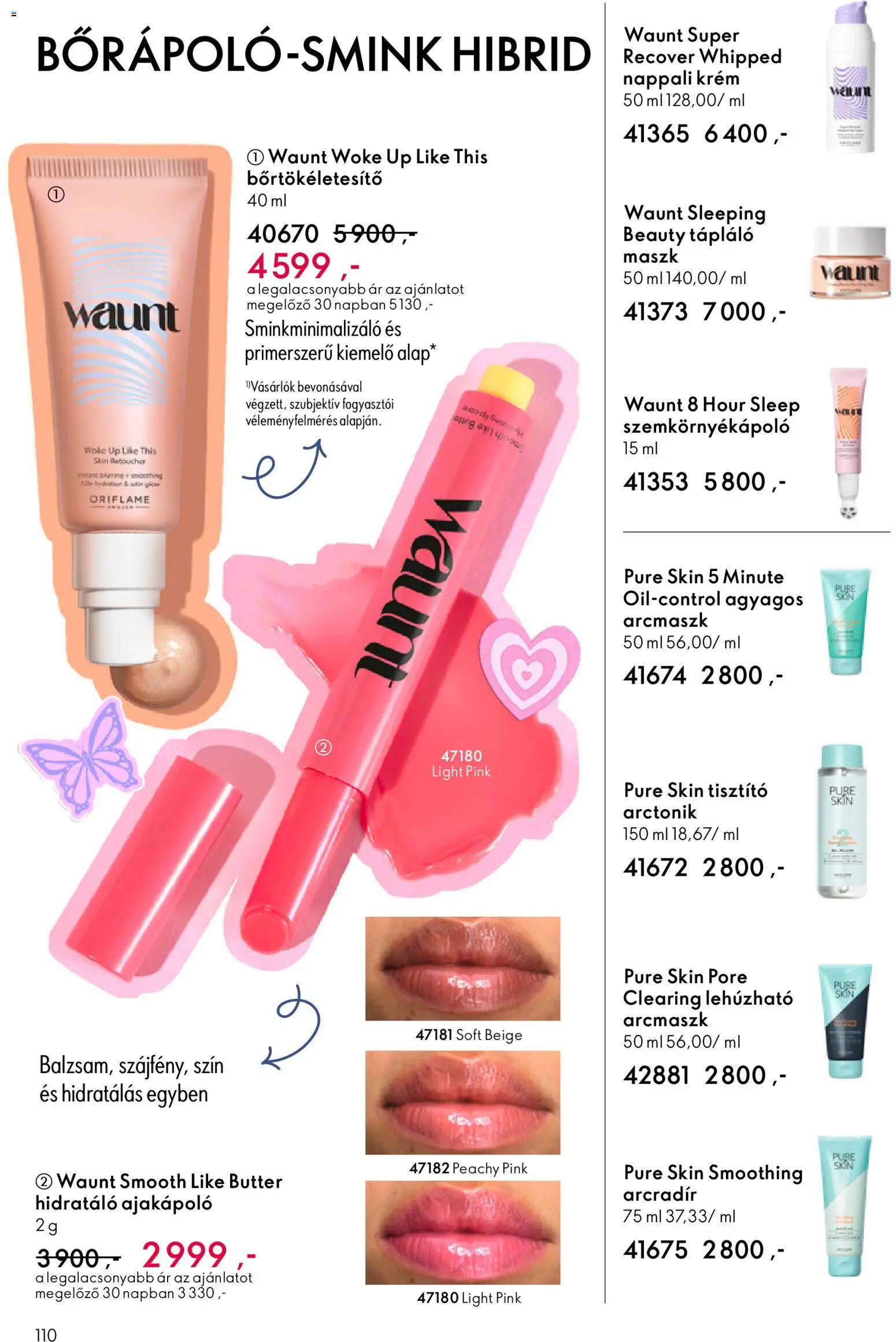 Oriflame akciós ujság - amely érvényes a következő dátumtól: 11.02.2026 | Oldal: 110 | Termékek: Szemkörnyékápoló, Maszk