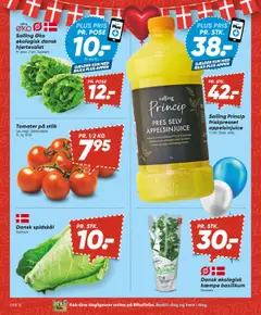 Bilka Tilbudsavis gyldig fra 08.08.2025 | Side: 18 | Produkter: Tomater, Appelsinjuice, Spidskål, Basilikum