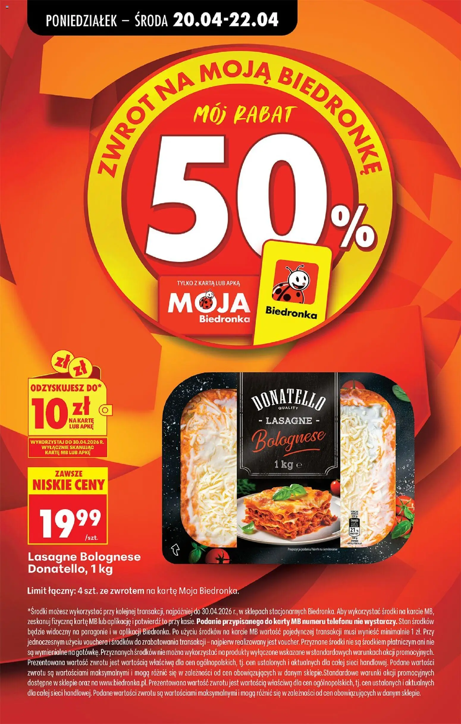 Biedronka gazetka od poniedziałku od 20.04.2026 | Strona: 40
