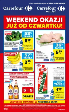 Pogląd oferty "Carrefour gazetka - Weekend okazji" - ważna od 23.04.2026