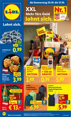 Lidl Flugblatt - Altenmarkt im Pongau, St. Johann im Pongau, Zell am See ab 30.10.2025 gültig