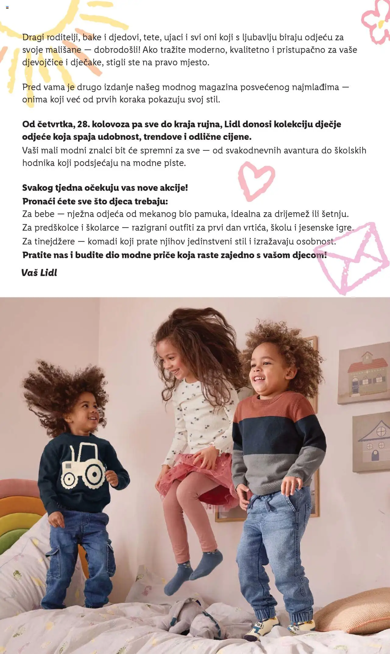 Lidl katalog | vrijedi od 01.08.2025 | Stranica: 2 | Proizvodi: Odjeća