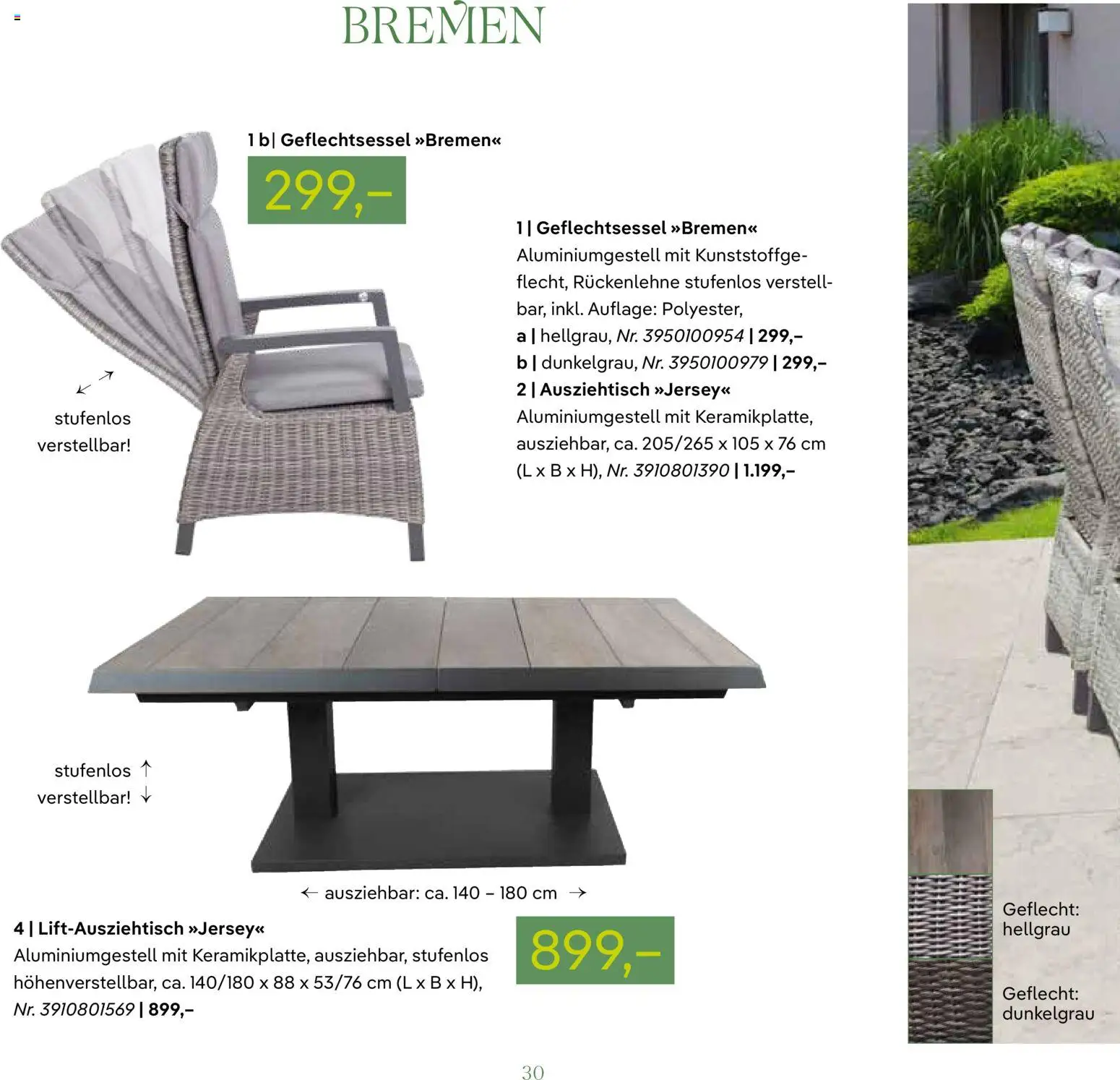 Pflanzen-Kölle GARTENMÖBEL 2026 – gültig ab 07.03.2026 | Seite: 30