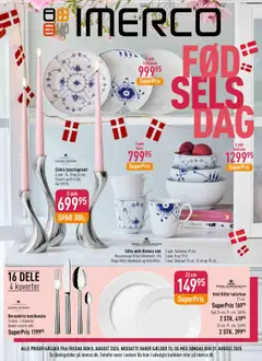 Eksempel på tilbudsavis Imerco - Tilbudsavis fra butik Imerco gyldig fra 08.08.2025