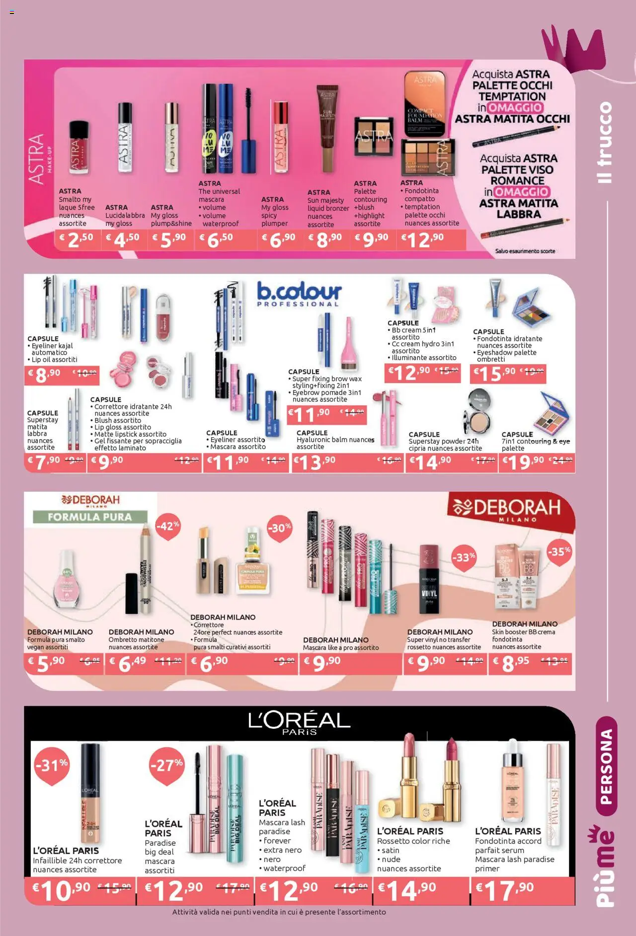 Volantino IperSoap del 25.08.2025 | Pagina: 19 | Prodotti: Illuminante, Mascara, Correttore, Blush