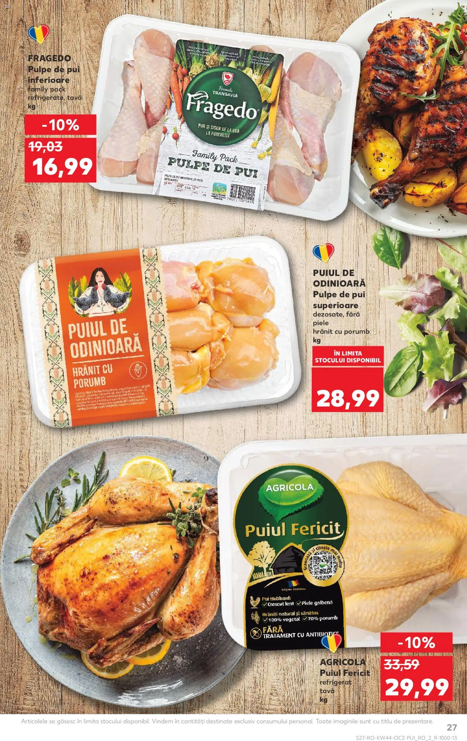 Kaufland RO akciós ujság - amely érvényes a következő dátumtól: 29.10.2025 | Oldal: 27