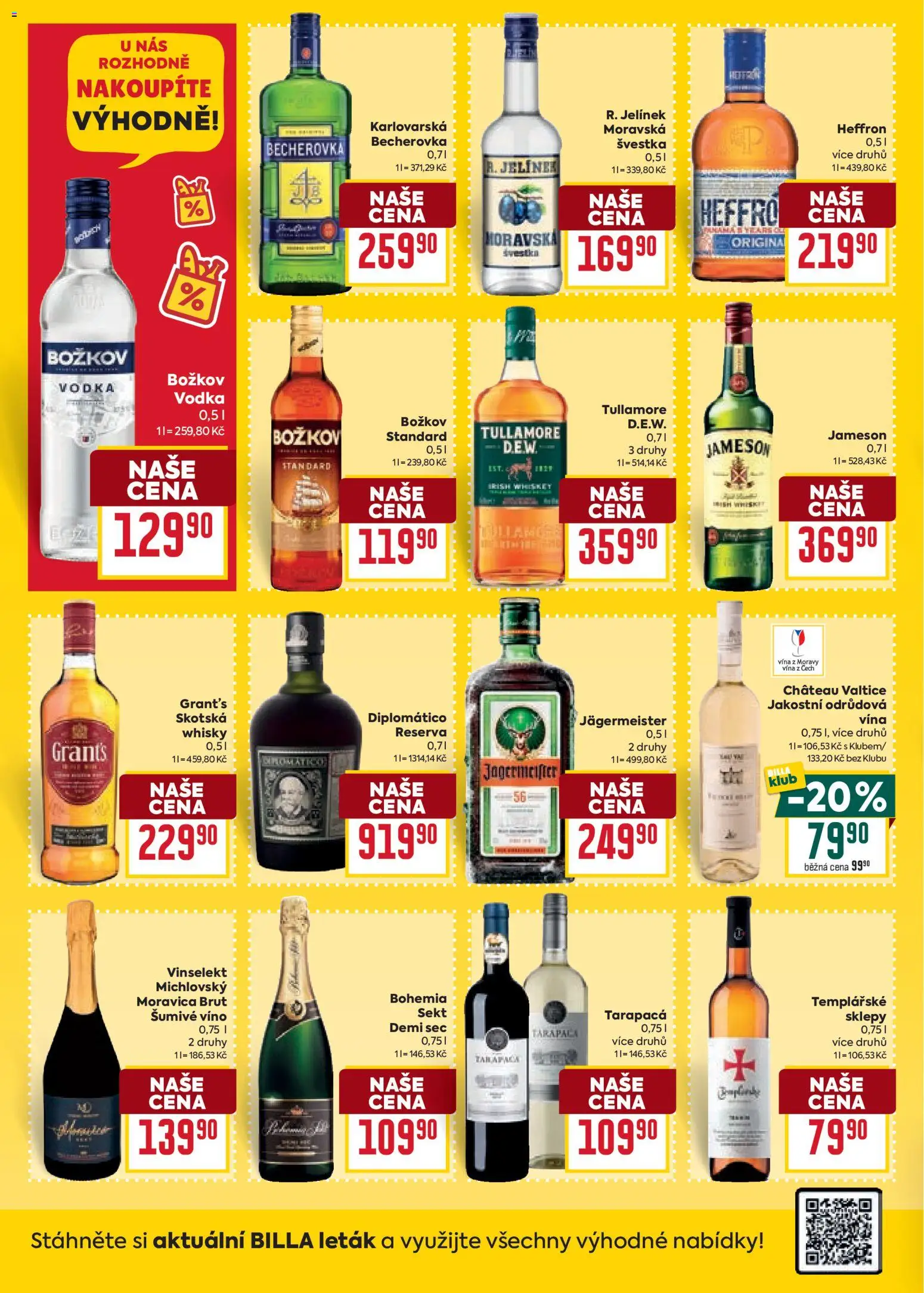 Billa Velký leták od 21.01.2026 | Strana: 28 | Produkty: Tarapaca, Šumivé víno, Whisky, Sekt