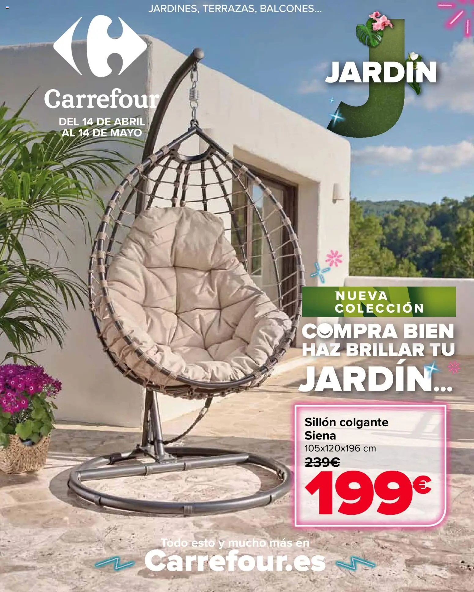 Carrefour Jardin │ válido desde el 14.04.2026 | Página: 1 | Productos: Sillón