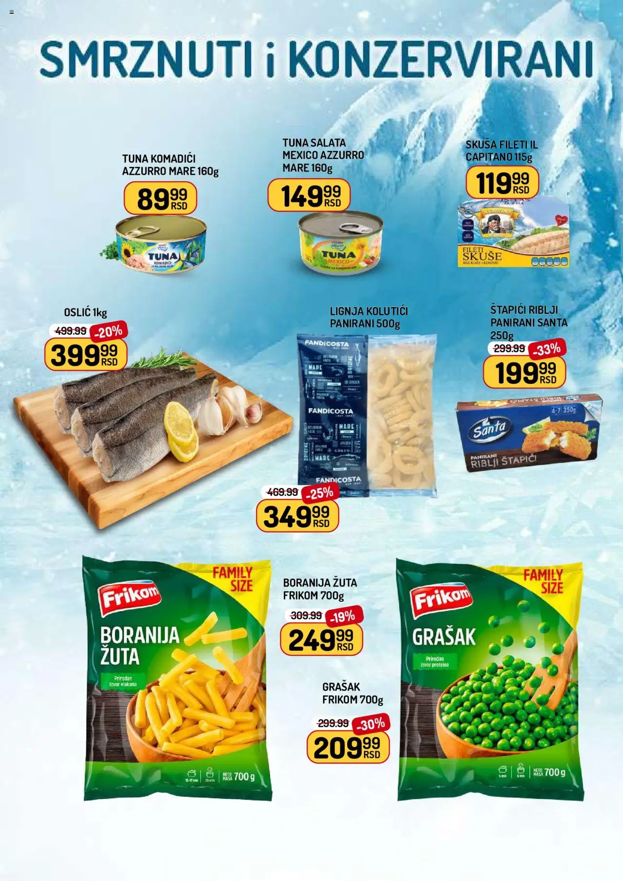 Aman katalog - važi od 03.10.2025 | Strana: 4 | Proizvode: Boranija, Salata, Skuša, Oslić