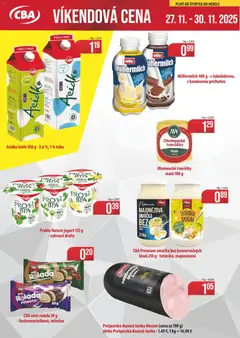 CBA Verex leták platný od 27.11.2025