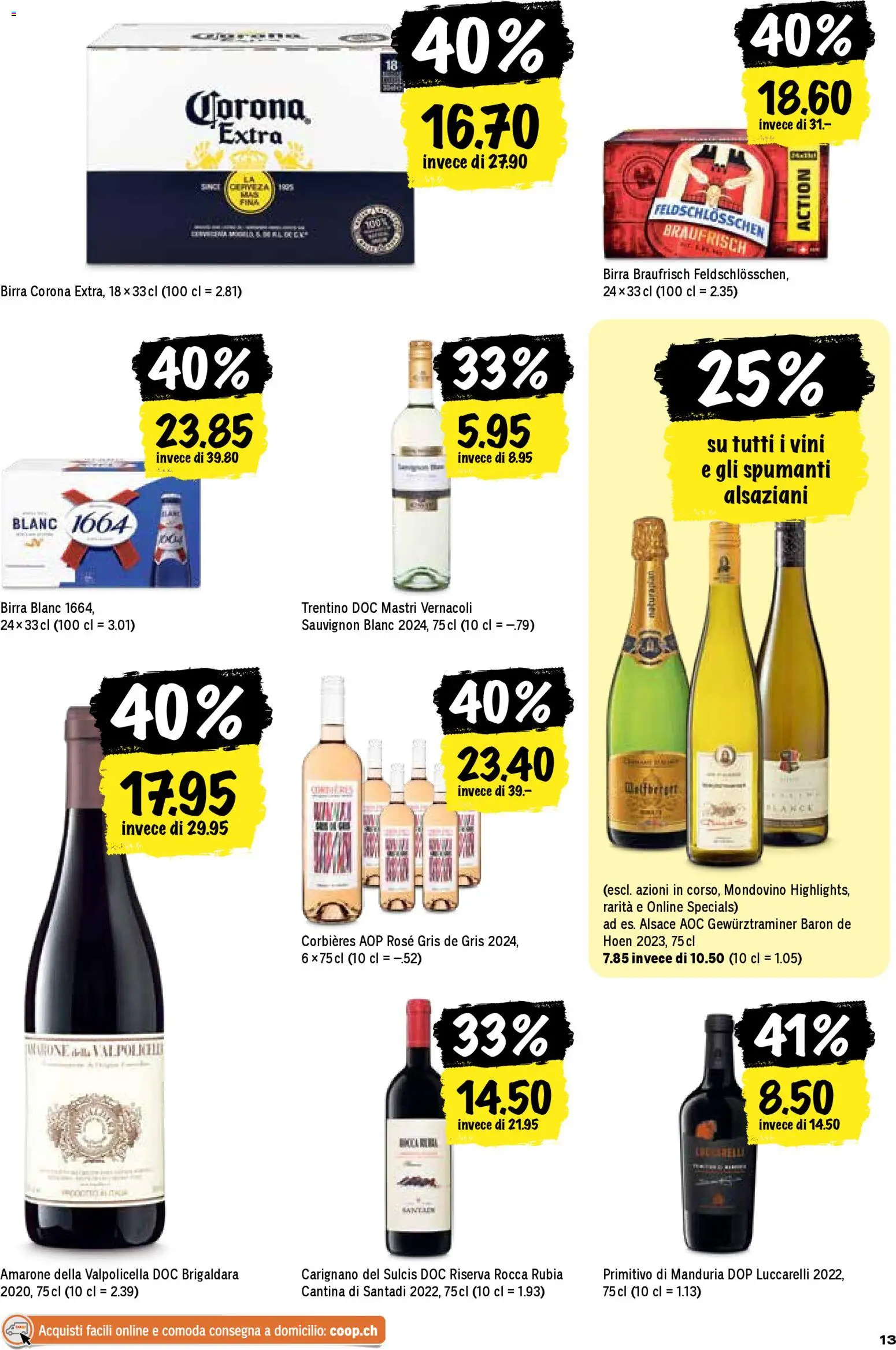 Coop - Una settimana di azioni – gültig ab 15.01.2026 | Seite: 13