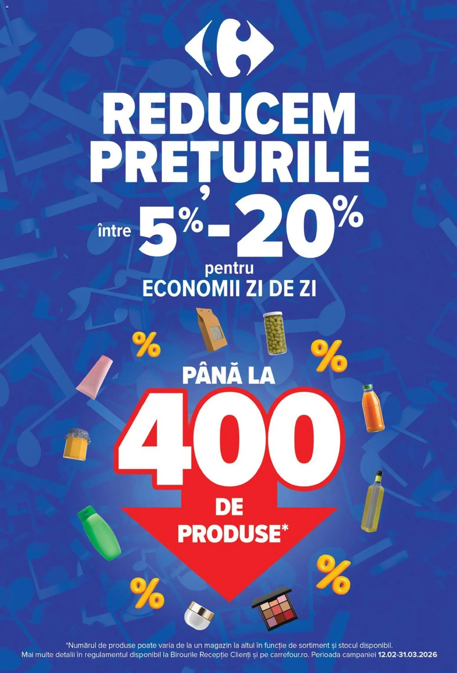 Noul catalog Carrefour – valabil de la 04.02.2026 | Pagină: 2 | Produse: Raft, Duș