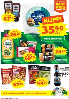 Coop Forum erbjudanden - Förhandsvisning av reklamblad från butik Coop Forum aktuell från 07.04.2026 | Sida: 3 | Produkter: Halloumi, Bourbon, Fräs, Soppa