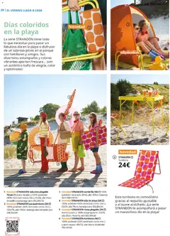 Vista previa Catálogo IKEA Family válido desde el 01.04.2026 | Página: 28 | Productos: Sombrilla, Té, Tumbona, Mesa